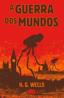 Livro A Guerra dos Mundos de H. G. Wells