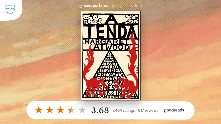 Capa do livro A Tenda de Margaret Atwood