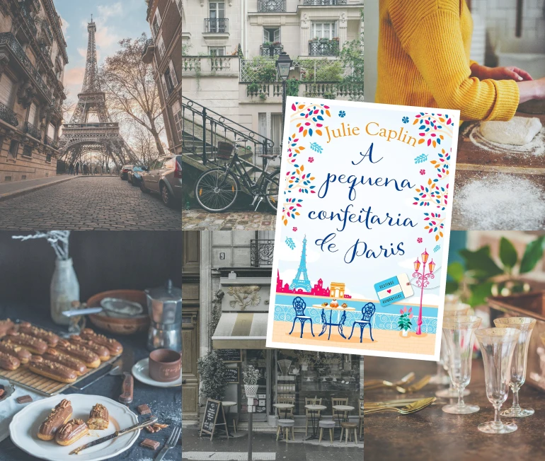 Aesthetics livro A Pequena Confeitaria de Paris