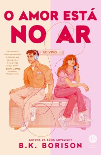 Capa do livro O amor está no ar
