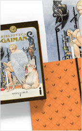 Capa do livro Biblioteca Gaiman