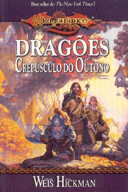 Capa do livro Dragões do Crepúsculo do Outono