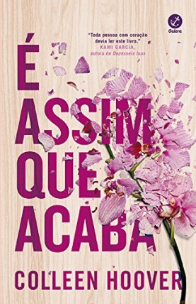 Capa do livro É assim que acaba