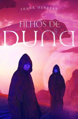 Capa do livro Filhos de Duna