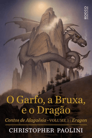 Capa do livro O garfo, a bruxa e o dragão