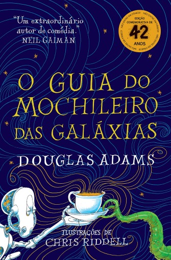 Capa do livro O Guia do Mochileiro das Galáxias