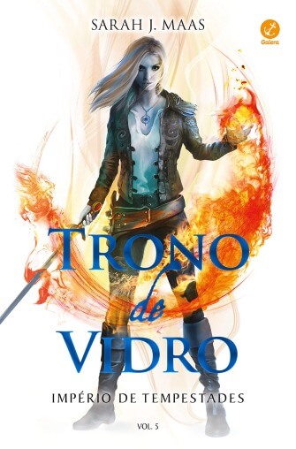 Capa do livro Trono de Vidro: Império de Tempestades