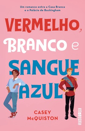 Capa do livro Vermelho, branco e sangue azul