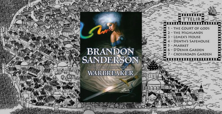 Capa do livro Warbreaker
