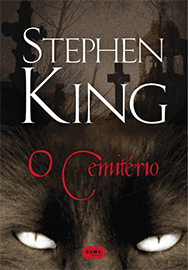 Capa do livro O Cemitério de Stephen King