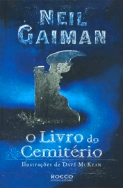 Capa de O Livro do Cemitério, de Neil Gaiman