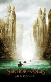Capa do livro O Senhor dos Anéis, de J. R. R. Tolkien