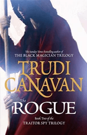 Capa do livro The Rogue, de Trudi Canavan