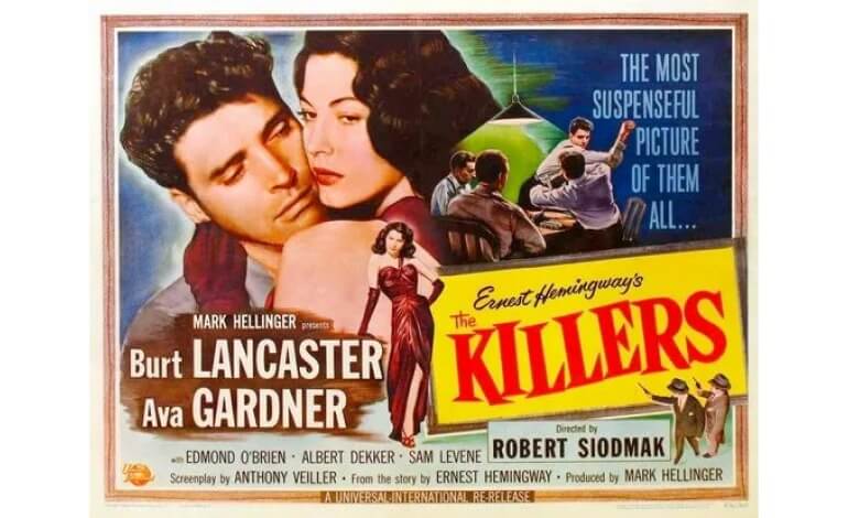 Cartaz do filme The Killers, de 1946