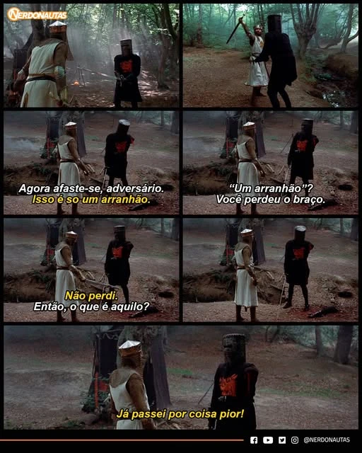 Cena Monty Python Em Busca do Cálice Sagrado (1975)