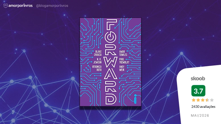 Livro Forward e avaliação 3,7 no skoob em maio de 2026