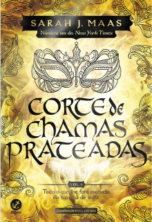 Corte de chamas prateadas