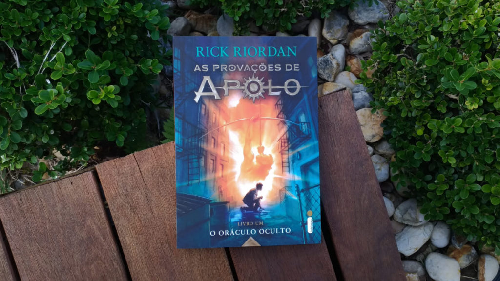Foto do livro O Oráculo Oculto, As Provações de Apolo #1, de Rick Riordan