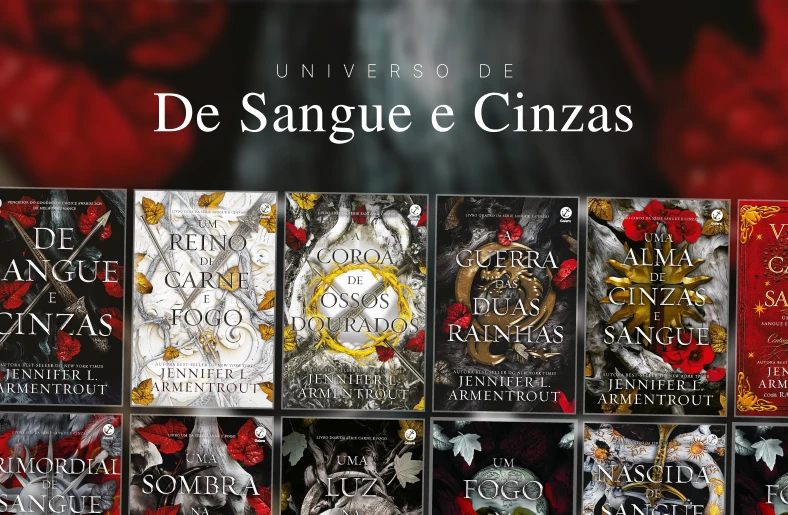 Qual a ordem de leitura da série De Sangue e Cinzas (Jennifer L. Armentrout)? Livros da série De Sangue e Cinzas e Carne e Fogo