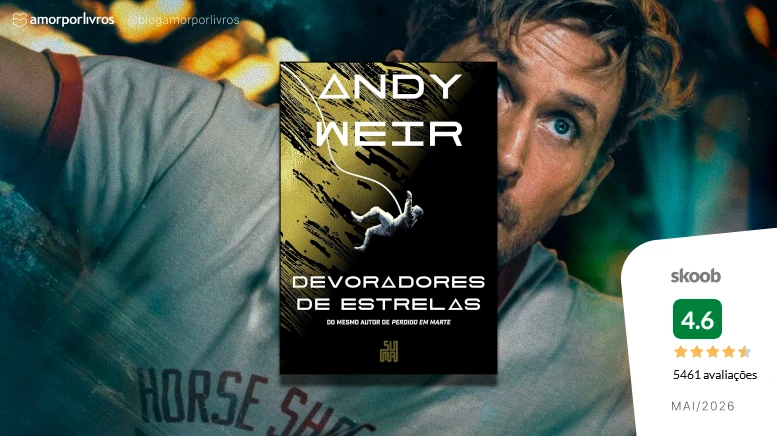 Livro Devoradores de Estrelas com avaliação 4,6 do skoob
