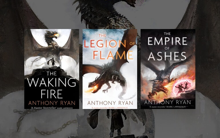 Livros da saga Draconis Memoria de Anthony Ryan