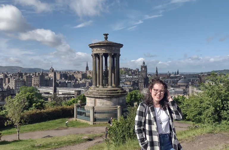 Gabi em Edimburgo