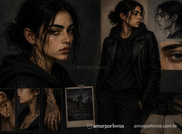 Fanart de Alex Stern por Amor por livros