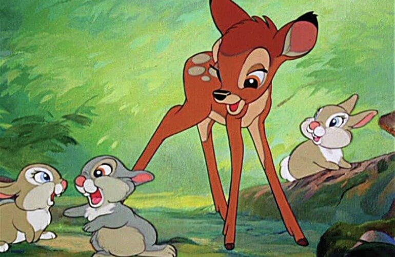 Cena do filme Bambi
