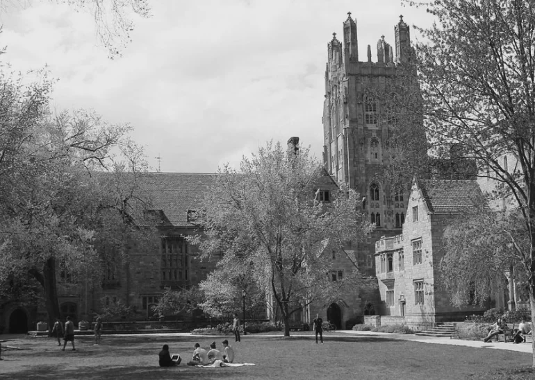 Foto da Universidade de Yale em 2014