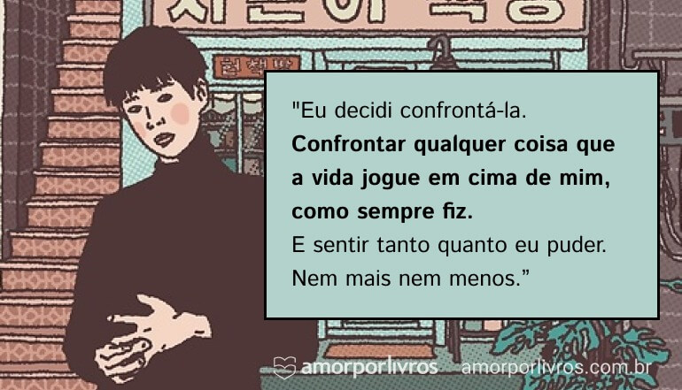 Frase do livro Amêndoas