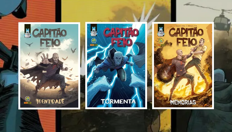 Capas das Graphics MSP do Capitão Feio