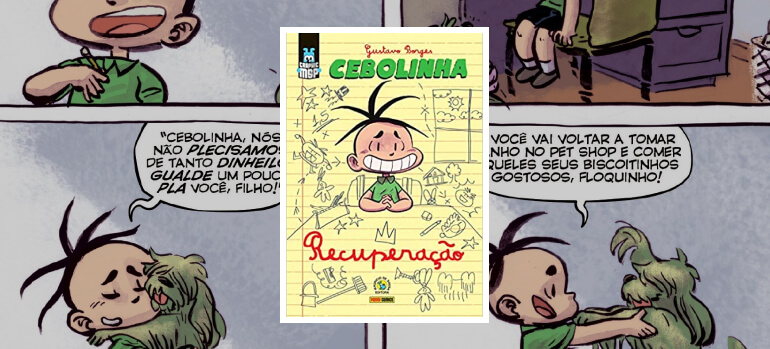 Capa do quadrinho Cebolinha: Recuperação