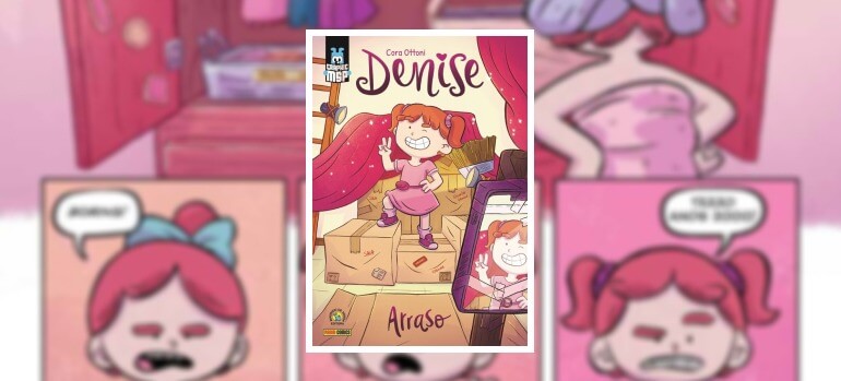 Capa da Graphic Novel Denise: Arraso