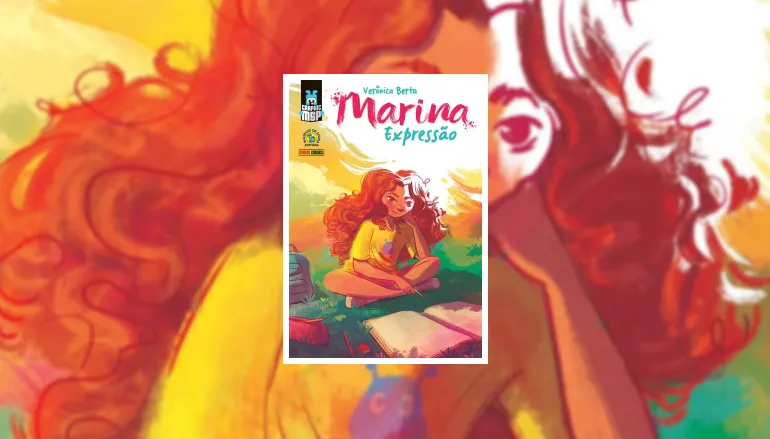 Capa dos quadrinhos de Marina