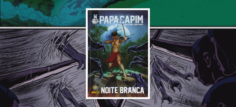 Capa do quadrinho Papa Capim: Noite Branca