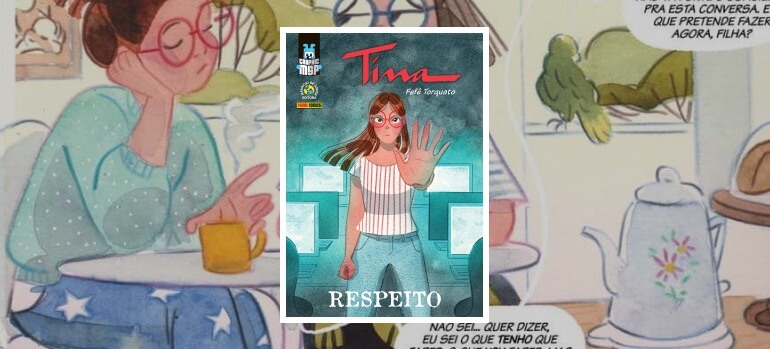 Capa do quadrinho Tina: Respeito