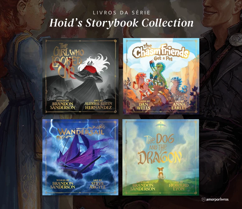 Capas da coleção Hoid's Storybook Collection