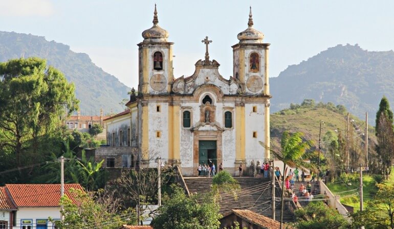 Igreja Santa Efigênia, em Ouro Preto