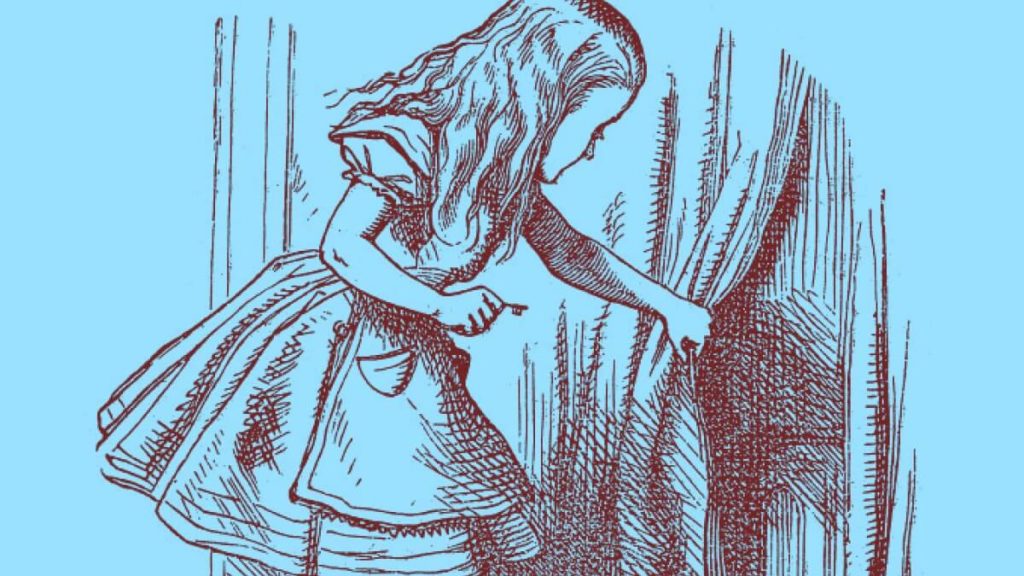 Ilustração de Alice no País das Maravilhas