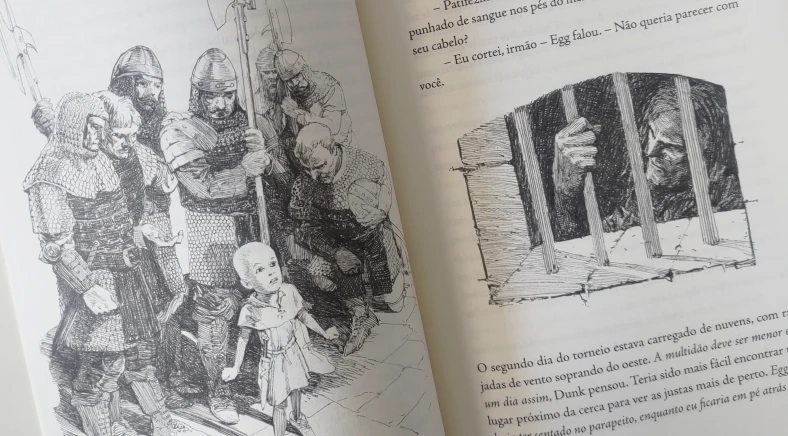 Ilustração de Egg e Duncan