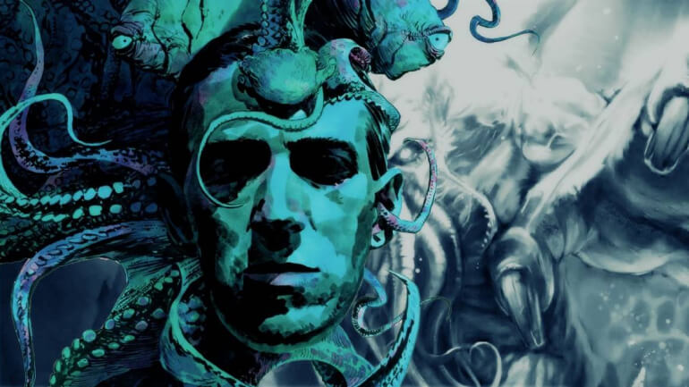 Ilustração das histórias de HP Lovecraft