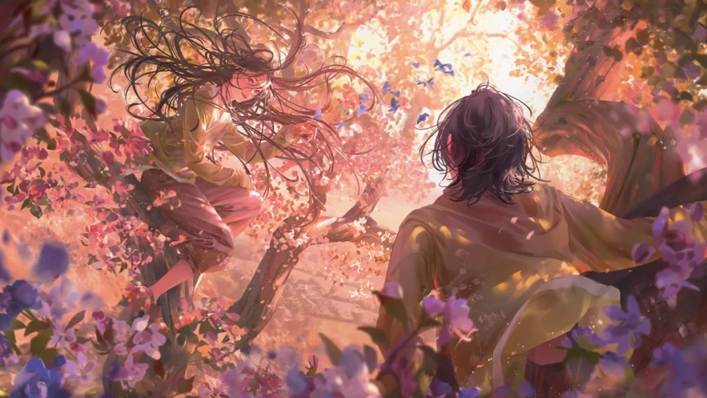 Ilustração do livro Yumi and the Nightmare Painter