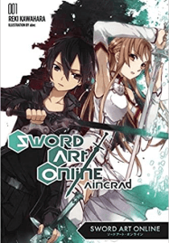 Capa da light Novel Sword art online, volume 1