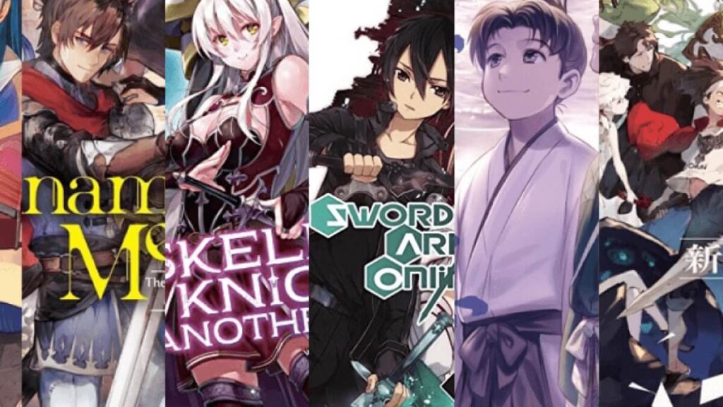 Diferentes light novels