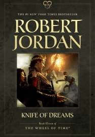 Capa do livro Knife of Dreams, livro 11 de A Roda do Tempo