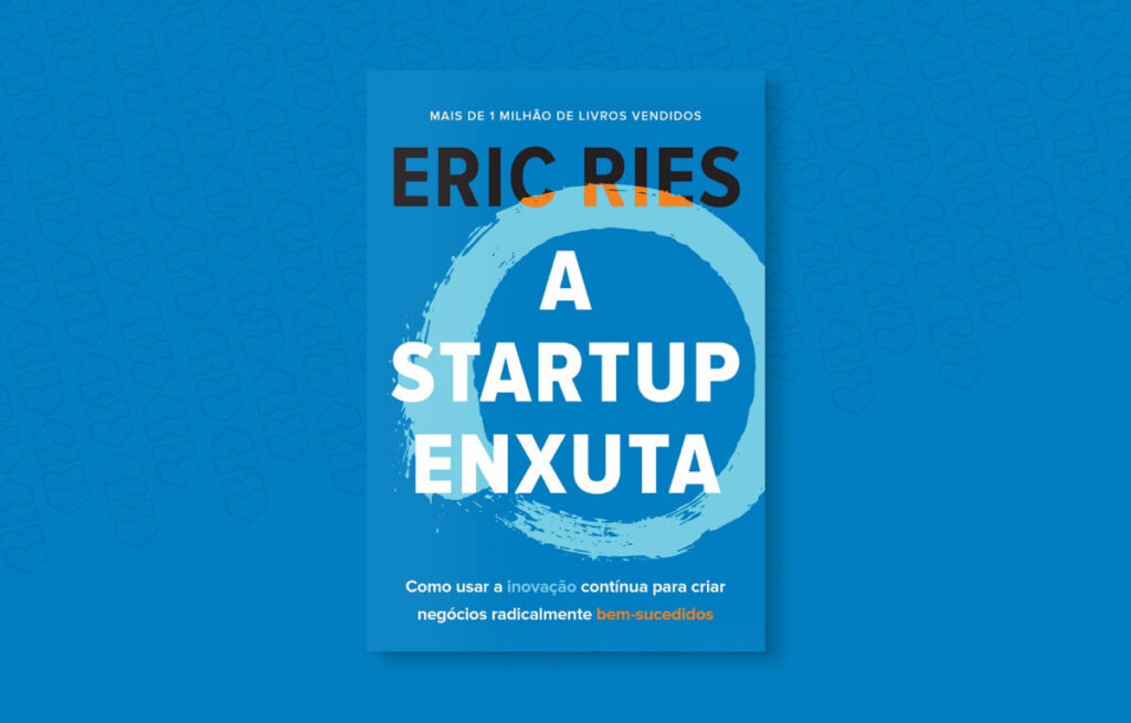 Capa do livro A Startup Enxuta, de Eric Ries