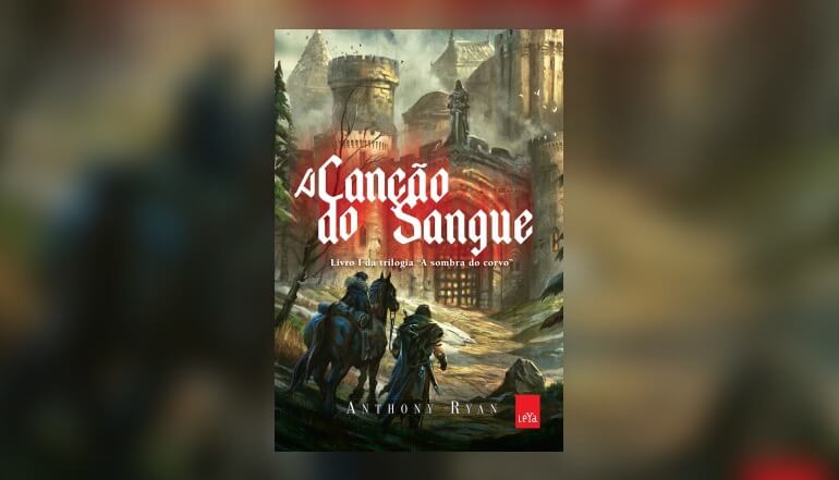 Capa do livro A Canção do Sangue, A Sombra do Corvo 1