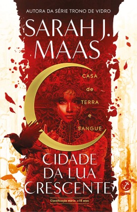 Capa do livro Cidade da Lua Crescente