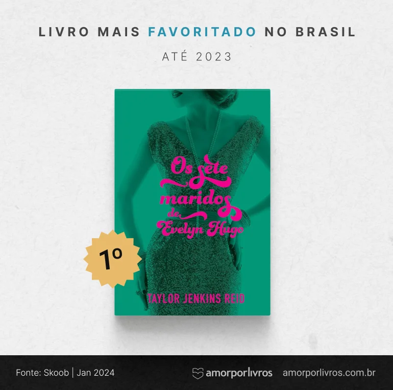 Livro mais favoritado no Brasil até 2023