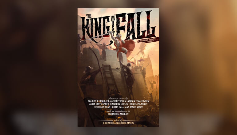 Capa do livro The King Must Fall